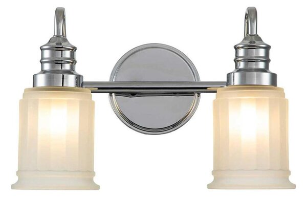 Quoizel QZ-SWELL2-PC-BATH-LED Aplică de perete pentru baie SWELL 2xG9/3W/230V IP44 crom