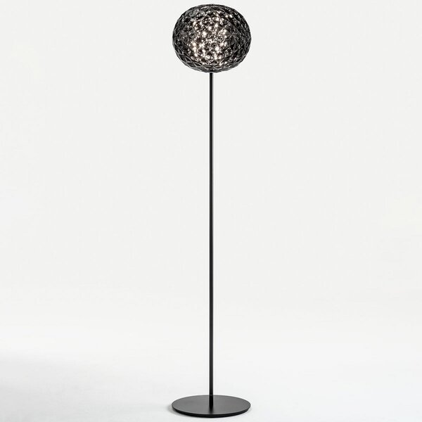 Kartell Planet lampă podea LED 160cm gri fumuriu, reglabil, Gri, Camera de zi / sufragerie, Plastic, Design