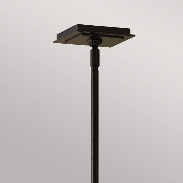 Feiss FE-REMY-P-C - Pendul pe tijă REMY 1xE27/60W/230V negru/auriu