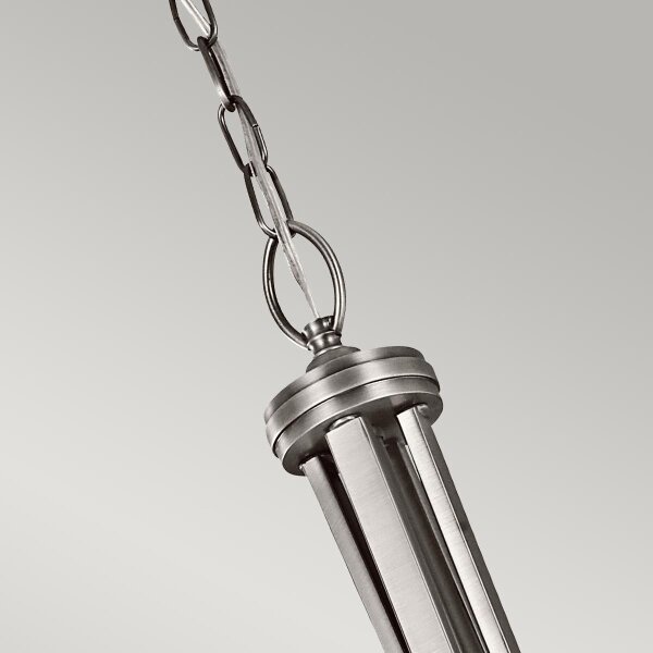 Kichler KL-LACEY-P-L-AP - Candelabru cu lanț LACEY 4xE27/60W/230V crom mat
