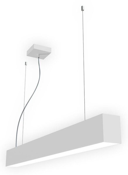 LED2 - Lustră LINO pe cablu, LED/24W/230V, 3000K/3500K/4000K, 90 cm, neagră