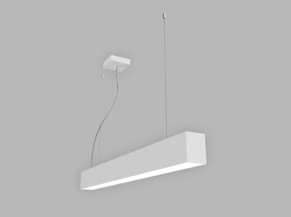 LED2 - Lustră LINO pe cablu, LED/24W/230V, 3000K/3500K/4000K, 90 cm, neagră