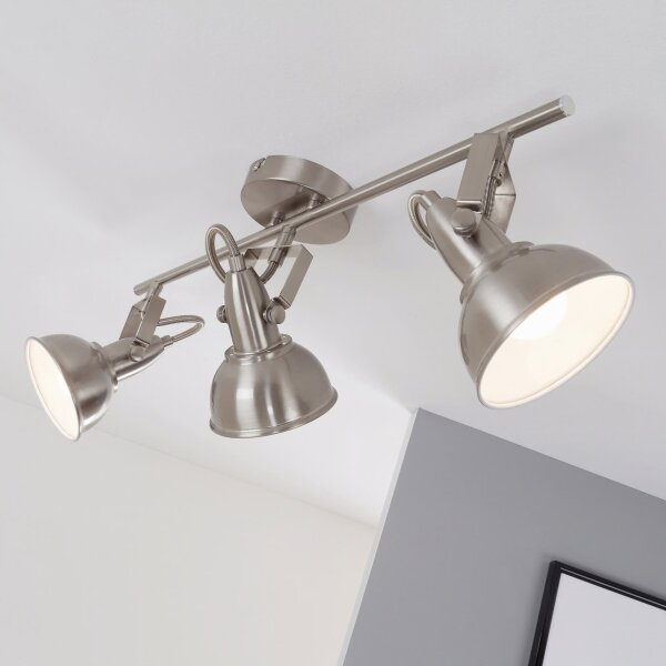 Lampă spot 3xE14/40W/230V, crom mat