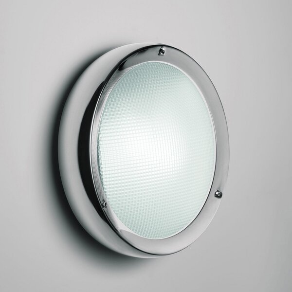 Artemide Niki Aplică de exterior din oțel inoxidabil lucios, reglabil, Metalic, Metal, Modern