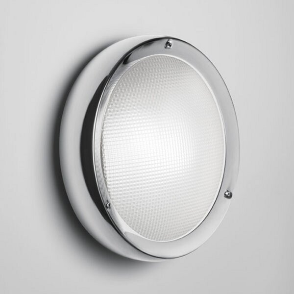 Artemide Niki Aplică de exterior din oțel inoxidabil lucios, reglabil, Metalic, Metal, Modern