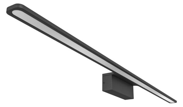 Open Design OR86164 - Oglindă iluminată LUCE cu LED, 12W/230V, CCT, 91,5 cm, IP44, negru