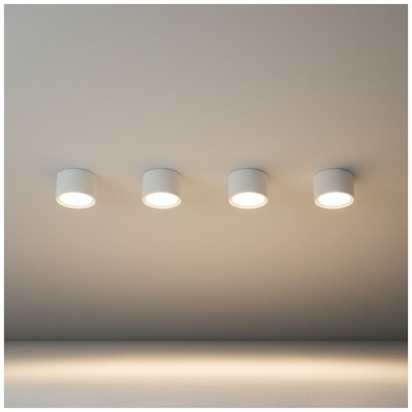 Spot OH12S 1xGX53/35W/230V 5 cm alb