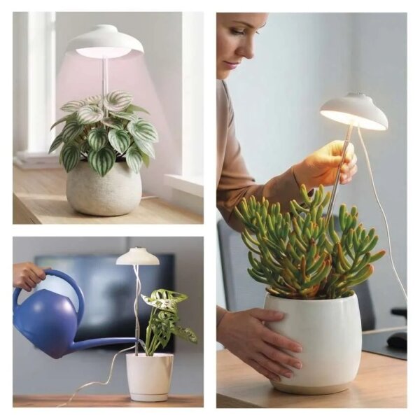 Lampă LED de interior pentru creșterea plantelor GROW LED/5W/5V