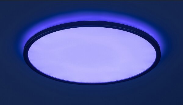 Rabalux 2290 - Plafonieră LED RGB dimabilă RASMUS LED/22W/230V + telecomandă