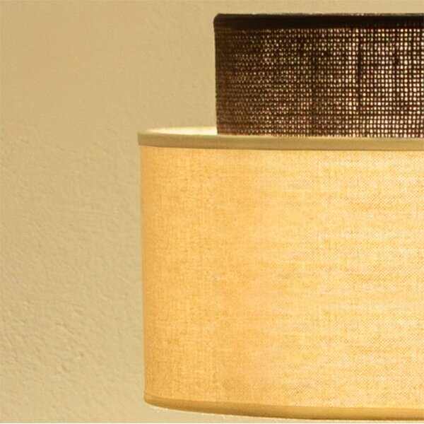 Brilagi - Lampadar LED Boho Style 1xE27/15W/230V crem/maro