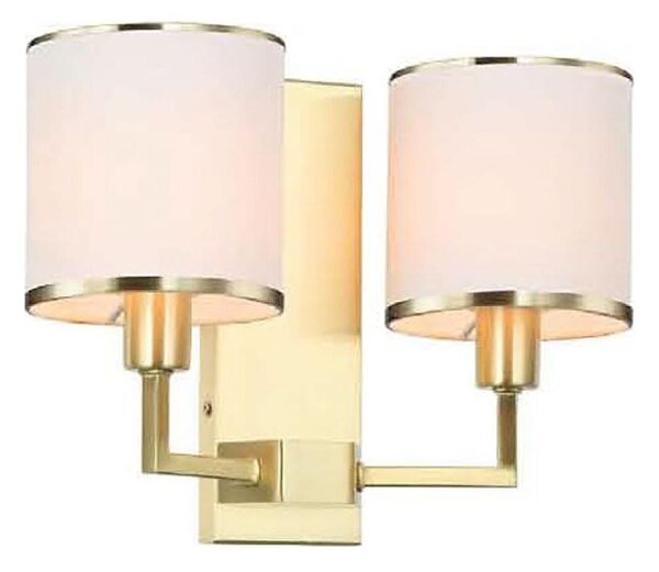 Open Design OR81503 - Aplica de perete CASA 2xE14/12W/230V alamă/crem