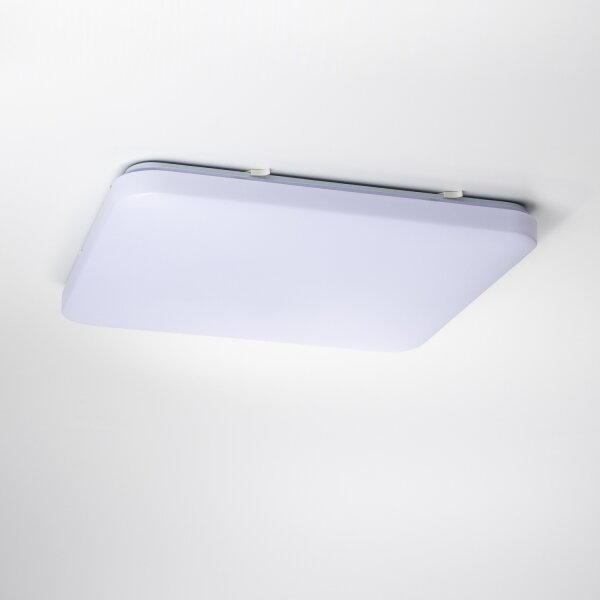 Brilagi - Plafonieră Smart LED dimabilă, 36W/230V, 53x53 cm, Wi-Fi Tuya + telecomandă