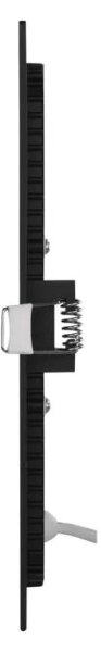 Plafonieră LED încastrată NEXXO, 18W, 230V, 3000/3500/4000K, negru, 22,5 x 22,5 cm