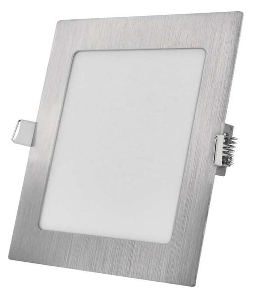 Corp de iluminat LED încastrat NEXXO LED/12,5W/230V 3000/3500/4000K argintiu 17x17 cm
