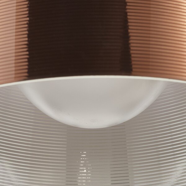 FLOS KTribe S2 lampă suspendată, bronz, reglabil, Bronz / Alamă Veche, Camera de zi / sufragerie, Plastic, Design