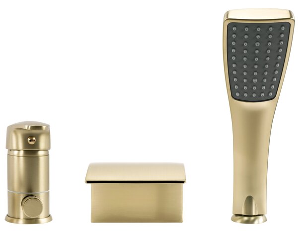 Baterie pentru cadă Rea Riven Brush Gold