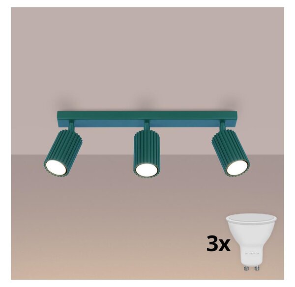 Brilagi - Spot LED CRESTO 3xGU10/10W/230V turcoaz