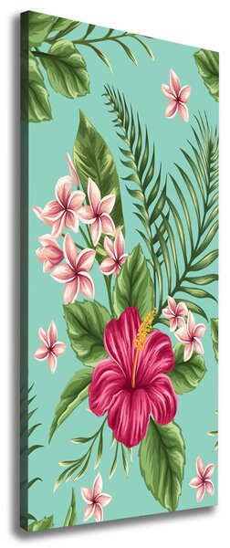 Imprimare tablou canvas flori Hawaii