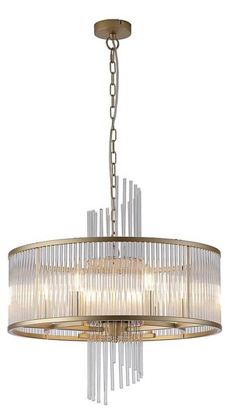Searchlight 11600-6GO - Lustru cu lanț LARA, 6 x E14, 60 W, 230 V