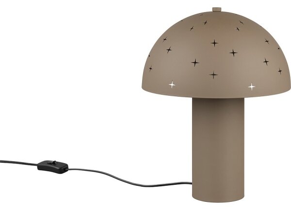 Reality - Lampă de masă SETA 1xE14/28W/230V taupe