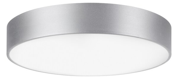 BRUMBERG Biro Circle, Ø 75 cm, on/off, argintiu, 4.000 K, Metalic, Camera de zi / sufragerie, Aluminiu