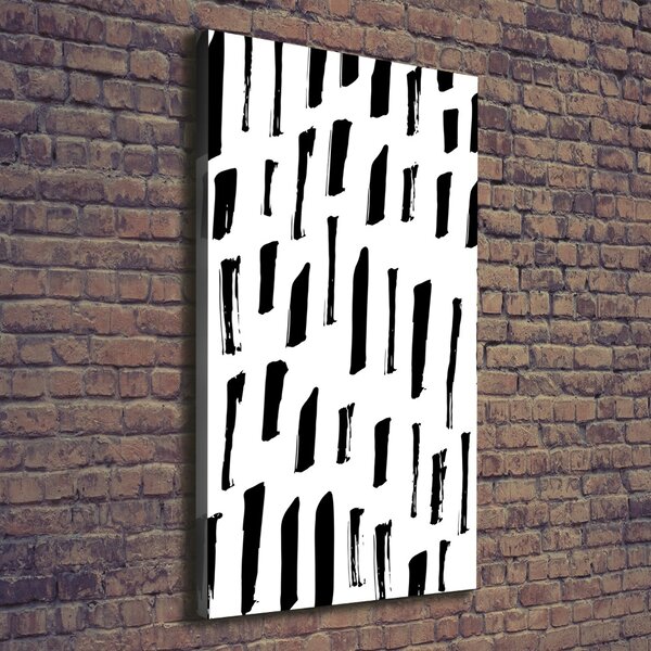 Print pe canvas pata alb-negru