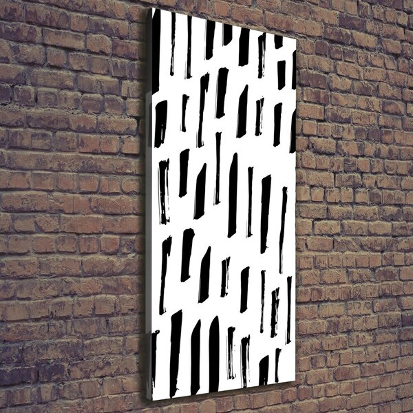 Print pe canvas pata alb-negru