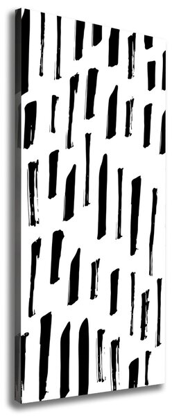 Print pe canvas pata alb-negru