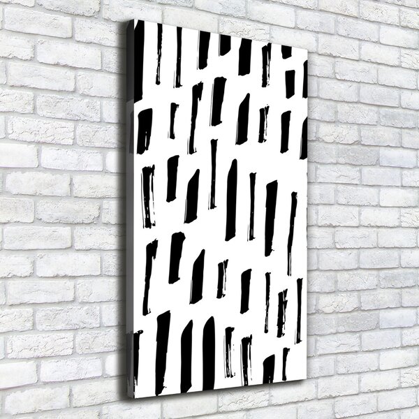 Print pe canvas pata alb-negru