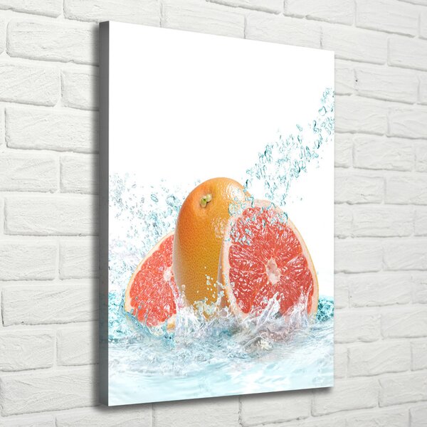 Tablou pe pânză canvas grapefruit