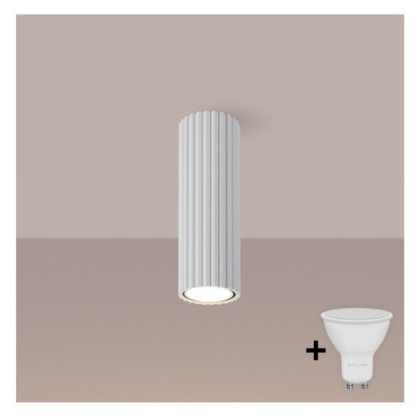 Brilagi - Spot LED CRESTO, 1x GU10, 10 W, 230 V, 20 cm, alb