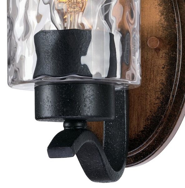 Westinghouse Barnwell lumina de perete, reglabil, Lemn, Camera de zi / sufragerie, Metal, Casă de țară / Rustic