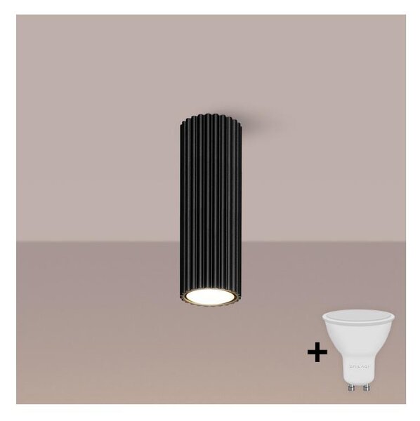 Brilagi - Spot LED CRESTO 1xGU10/10W/230V 20 cm negru