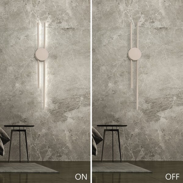 Aplica LED de perete LANA/15W/230V 4000K, bej