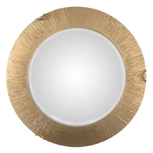 Austrolux KOLARZ Aplică Moon Sun, aur, Ø 40 cm, reglabil, Auriu / Alamă, Camera de zi / sufragerie, Sticlă, Design