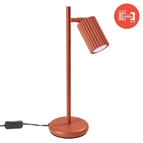 Brilagi - Lampă de masă LED CRESTO 1xGU10/10W/230V roșie