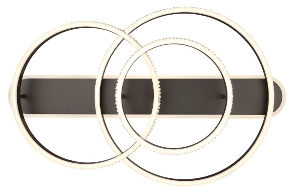 Plafonieră LED dimabilă Globo 67314-75 GROUNI LED/75W/230V + telecomandă
