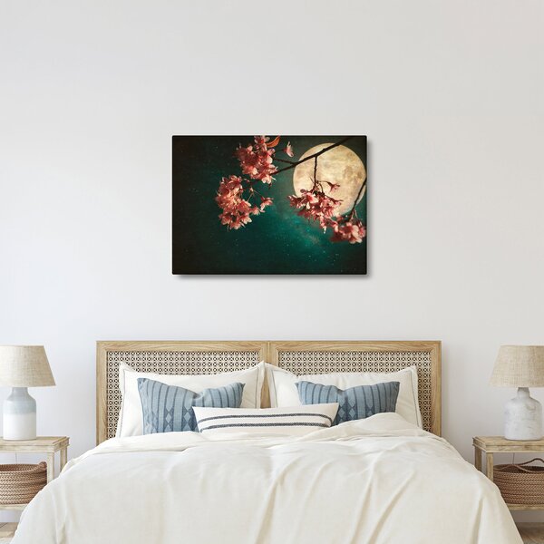 Tablou - Sakura în luna plină (70x50 cm)