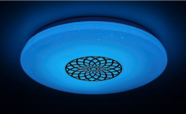 Plafonieră LED RGB dimabilă Rabalux 5364 OPHELIA LED/24W/230V Wi-Fi + telecomandă