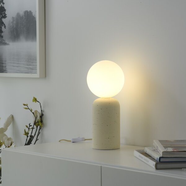 Schöner Wohnen 12543-42 - Lampă de masă TRAVENTA, 1x G9/10W/230V, beton