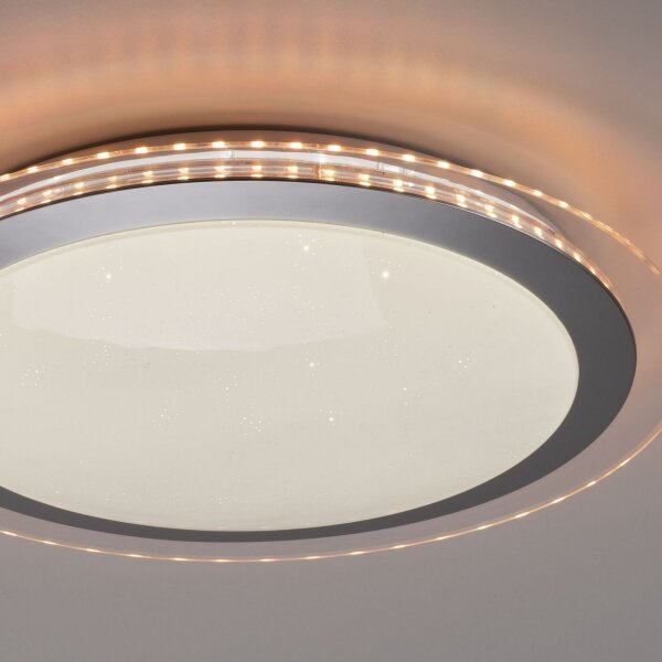 Leuchten Direkt 15411-2 - Plafonieră LED RGB CYBA 26W/230V dimabilă + DO
