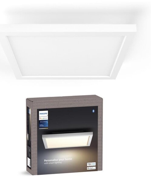 Philips - Plafonieră LED reglabilă Hue AURELLE LED/19W/230V 30x30 cm alb