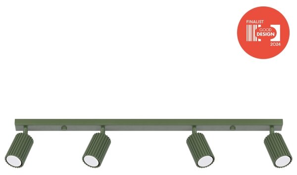 BRILAGI - Spot LED CRESTO 4xGU10/10W/230V, verde