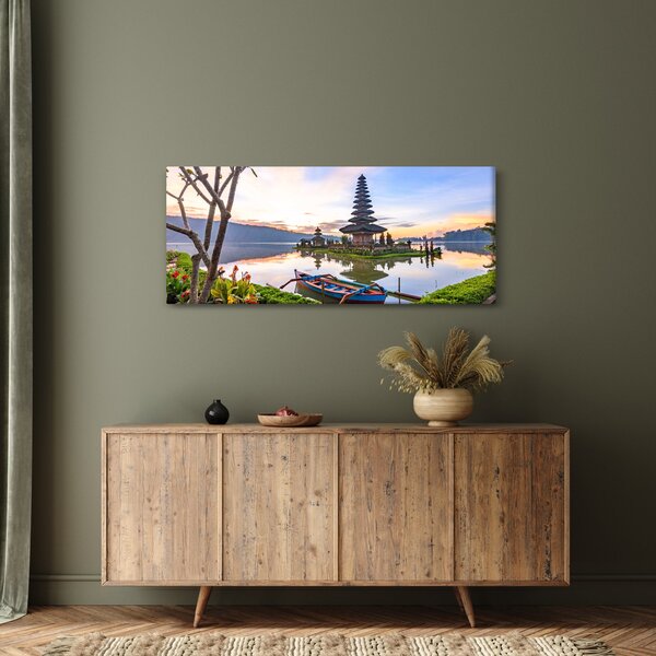 Tablou - Templul Shaivite (120x50 cm)