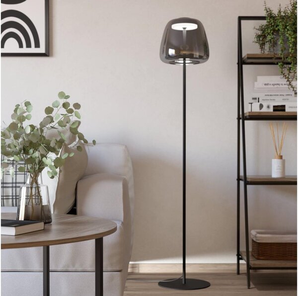 Eglo 901196 - Lampă de podea reglabilă LED RGBW ALFERO-Z LED/15,5W/230V fumurie