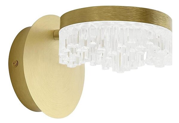 Aplica de perete LED/4W/230V aurie