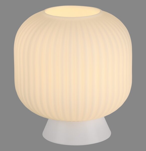 Schöner Wohnen 13573-16 - Lampă de masă NAMI 1xE27/25W/230V, albă