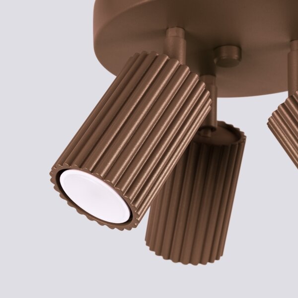 Brilagi - Spot LED CRESTO, 3x GU10, 10W, 230V, maro