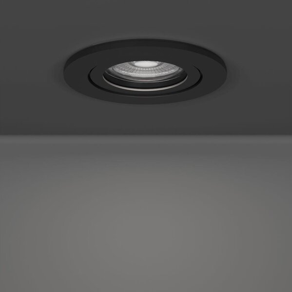 Eglo 902264 - Spot LED încastrat BARRANCO, 4,8W, 230V, negru