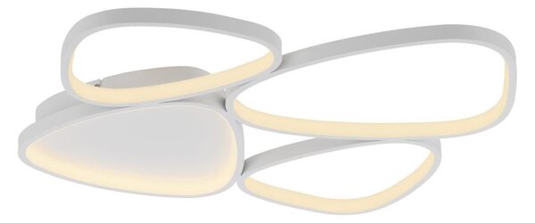 Schöner Wohnen 14038-16 - Plafonieră LED dimabilă PEBBLES LED/35,5W/230V albă